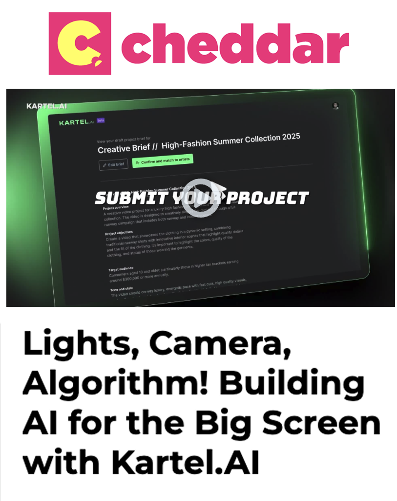 Lights, Camera, Algorithm! Building AI for the Big Screen with Kartel.AI