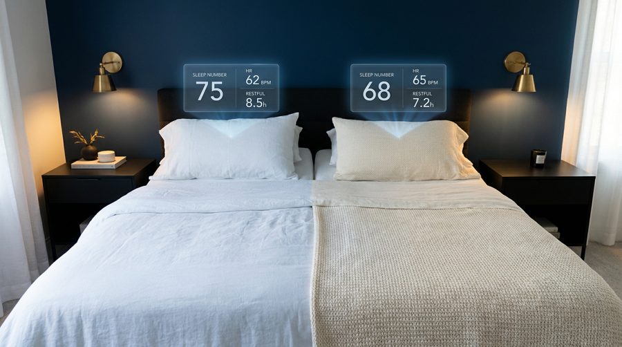 Two Sleepers, One Bed hero